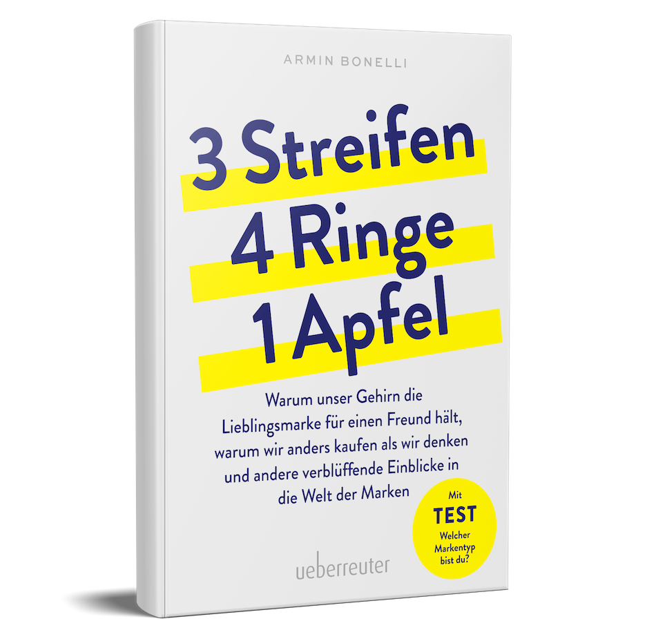 Buch 3 Streifen 4 Ringe 1 Apfel